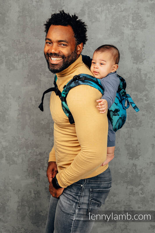 Lenny Lamb - Lenny Buckle Onbuhimo baby carrier JURASSIC PARK