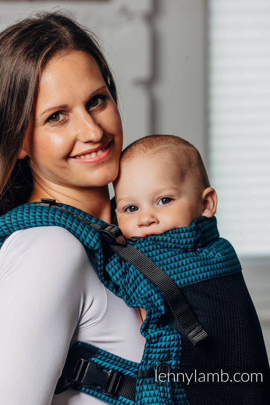 Lenny Lamb - My First Baby Carrier - LennyUpGrade with Mesh TANZANITE