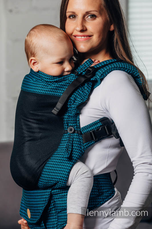 Lenny Lamb - My First Baby Carrier - LennyUpGrade with Mesh TANZANITE