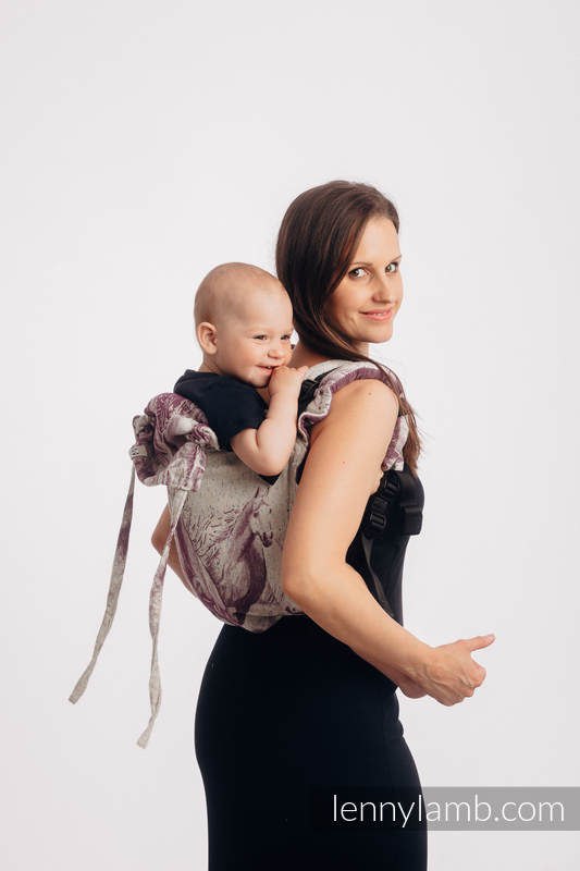 Lenny Lamb - Lenny Buckle Onbuhimo baby carrier GALLOP RACE