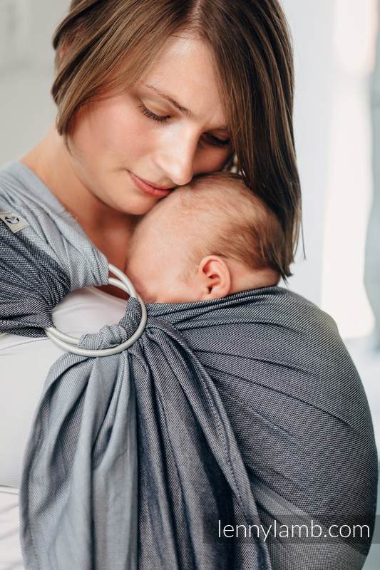 Lenny Lamb - My First Ring Sling - HOWLITE - 100% Cotton - Broken Twill Weave -  with gathered shoulder - standard 1.8m (grade B) HOWLITE B