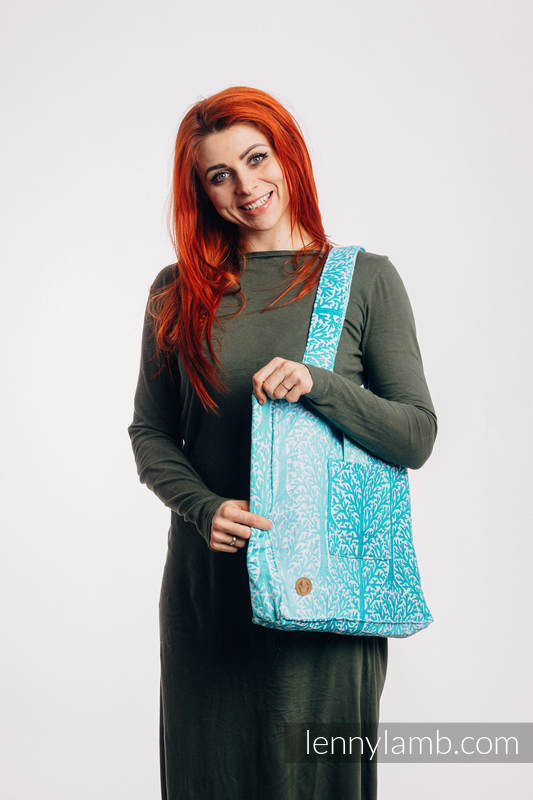 Lenny Lamb - Shoulder bag made of wrap fabric (96% cotton WOODLAND FROST