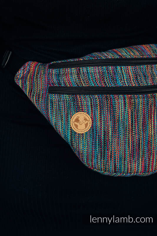 Lenny Lamb - Waist Bag made of woven fabric COLORFUL WIND