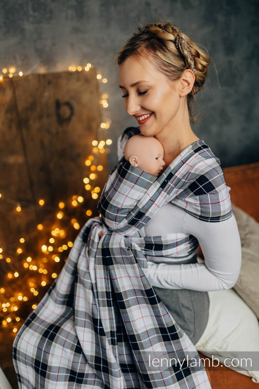 Lenny Lamb - Baby sling for babies with low birthweight ARCADIA PLAID L