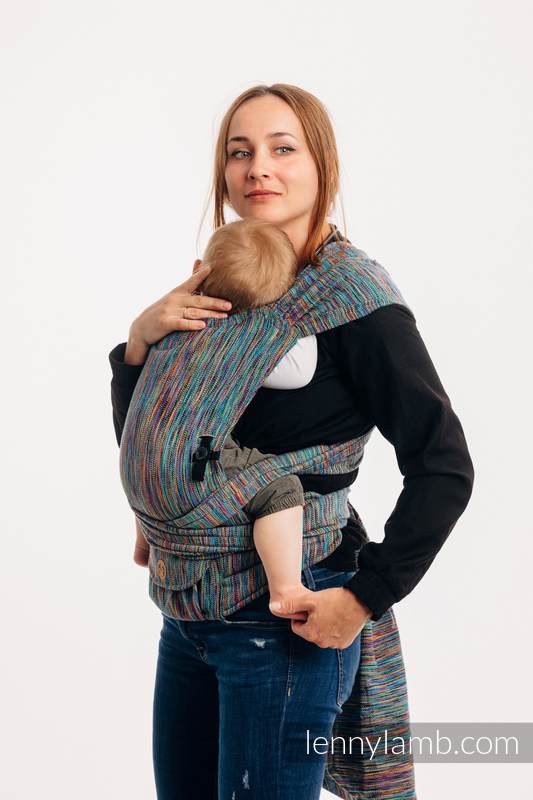 Lenny Lamb - LennyHybrid Half Buckle Carrier COLORFUL WIND Lenny Lamb - LennyHybrid Half Buckle Carrier COLORFUL WIND