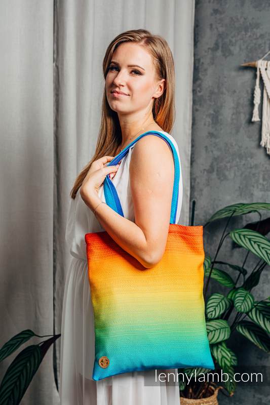 Lenny Lamb - Shopping bag made of wrap fabric (100% cotton) - RAINBOW BABY RAINBOW BABY