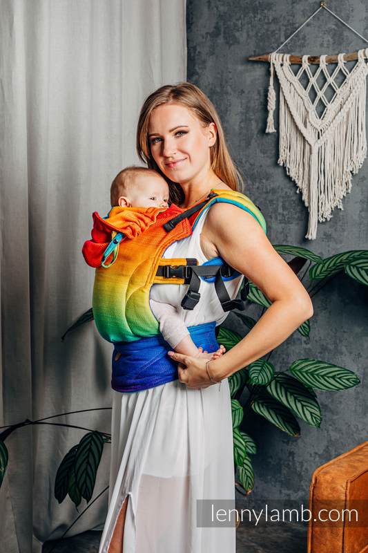Lenny Lamb - Ергономична раница LennyGo RAINBOW BABY