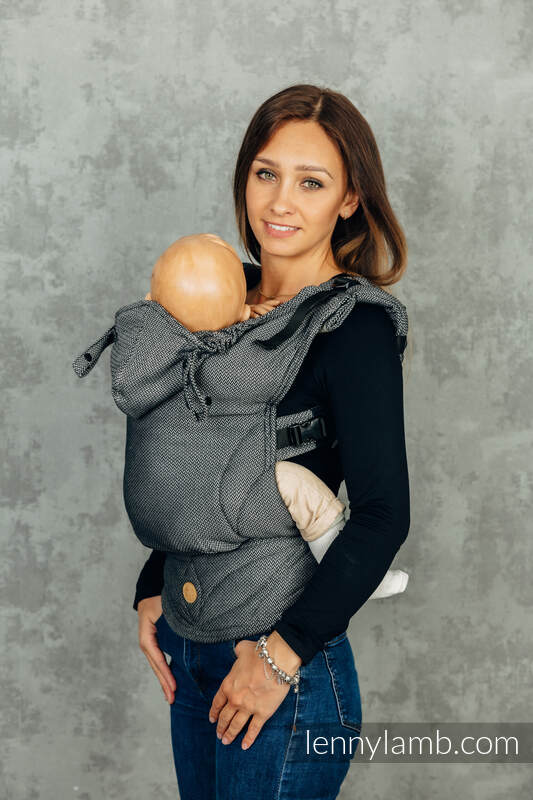 Lenny Lamb - LennyGo Basic Line Ergonomic Carrier - GRAPHITE - Toddler Size GRAPHITE