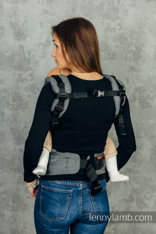 Lenny Lamb - LennyGo Basic Line Ergonomic Carrier - GRAPHITE - Toddler Size GRAPHITE