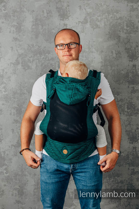 Lenny Lamb - My First Baby Carrier - LennyGo with Mesh JADE