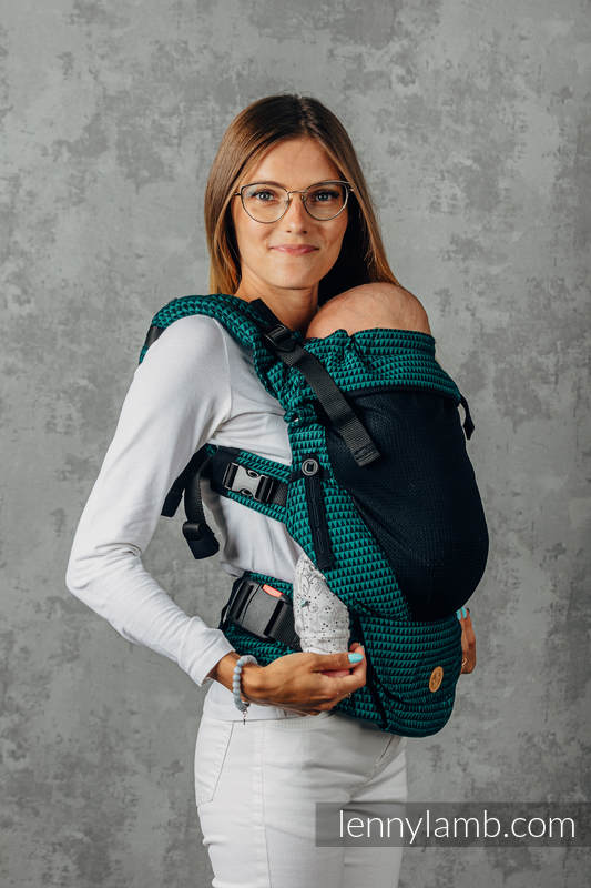Lenny Lamb - My First Baby Carrier - LennyUpGrade with Mesh JADE