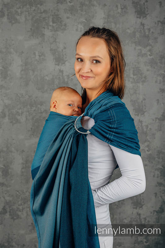 Lenny Lamb - Basic Line Ring Sling LITTLE HERRINGBONE ANGELITE