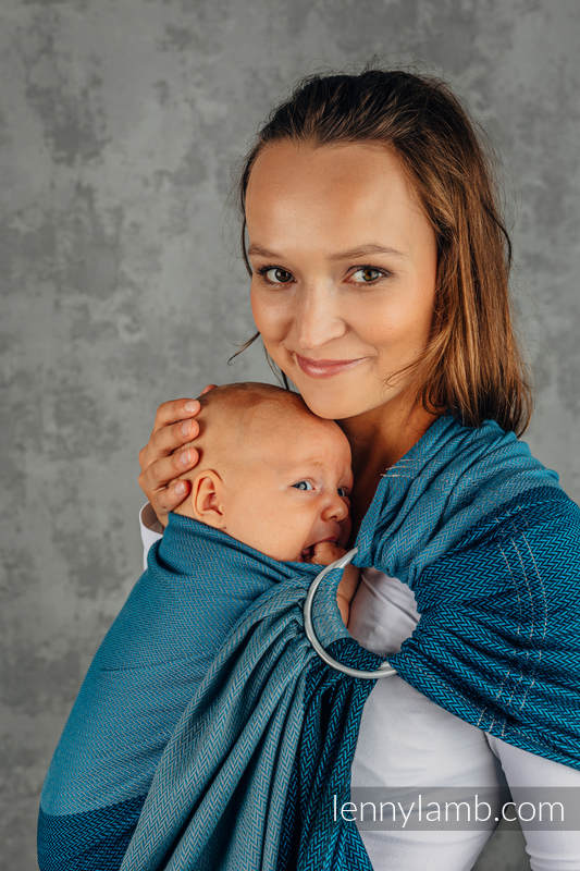 Lenny Lamb - Basic Line Ring Sling LITTLE HERRINGBONE ANGELITE