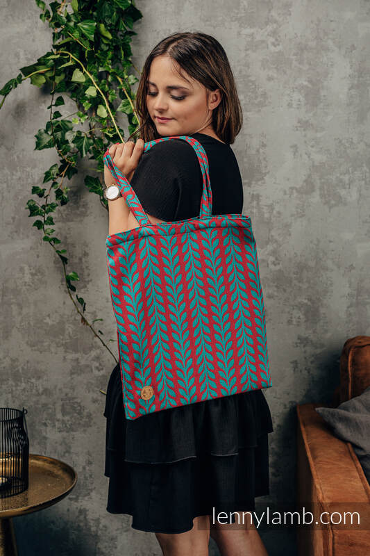 Lenny Lamb - Shopping bag made of wrap fabric (100% cotton) - CATKIN - FROLIC CATKIN FROLIC