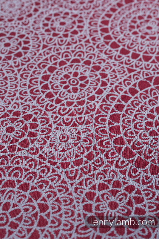 Lenny Lamb - Shopping bag made of wrap fabric (100% cotton) - DOILY - MAROON STEEL DOILY MAROON STEEL