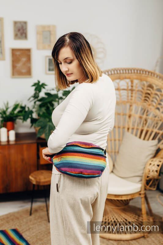 Lenny Lamb - Waist Bag made of woven fabric LINEN PARADISO