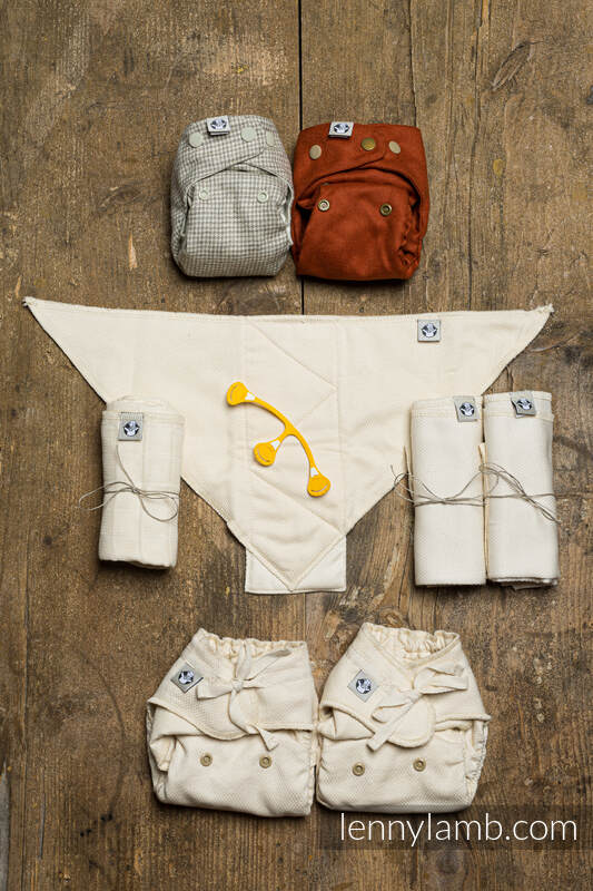 Lenny Lamb - Cloth diaper starter set NB