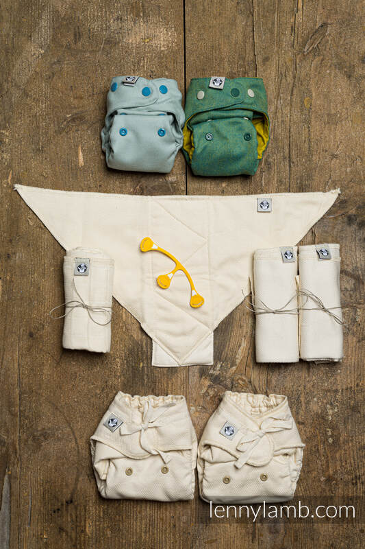 Lenny Lamb - Cloth diaper starter set NB