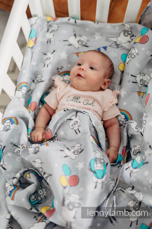 Lenny Lamb - Swaddle Blanket - LENNY TALES LENNY TALES