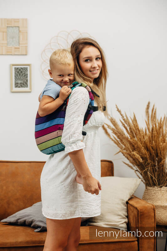 Lenny Lamb - Lenny Buckle Onbuhimo baby carrier CAROUSEL OF COLORS