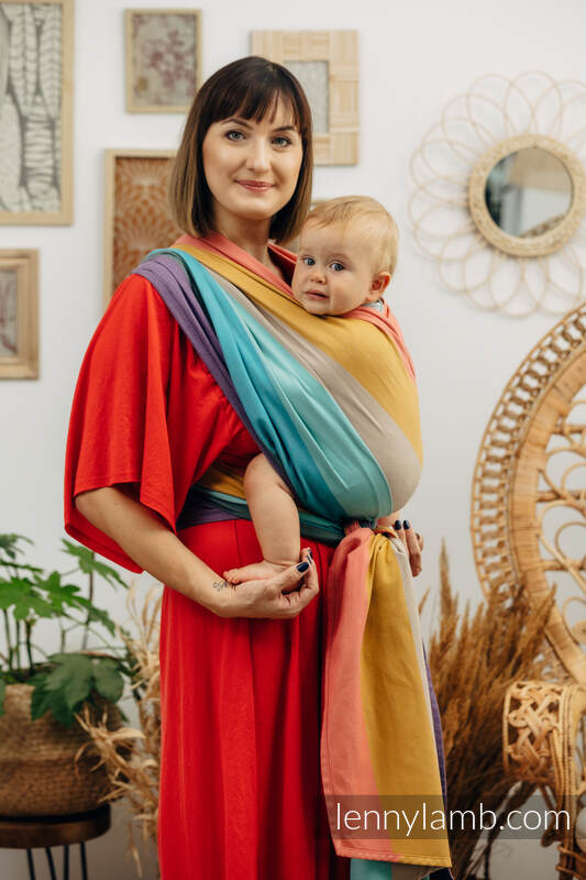 Lenny Lamb - Тъкан слинг PASTELS XS B
