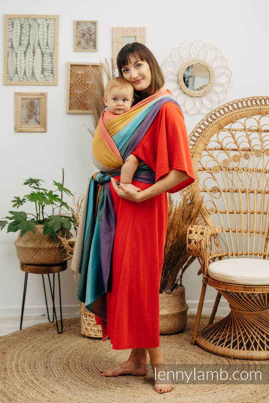 Lenny Lamb - Тъкан слинг PASTELS XS B