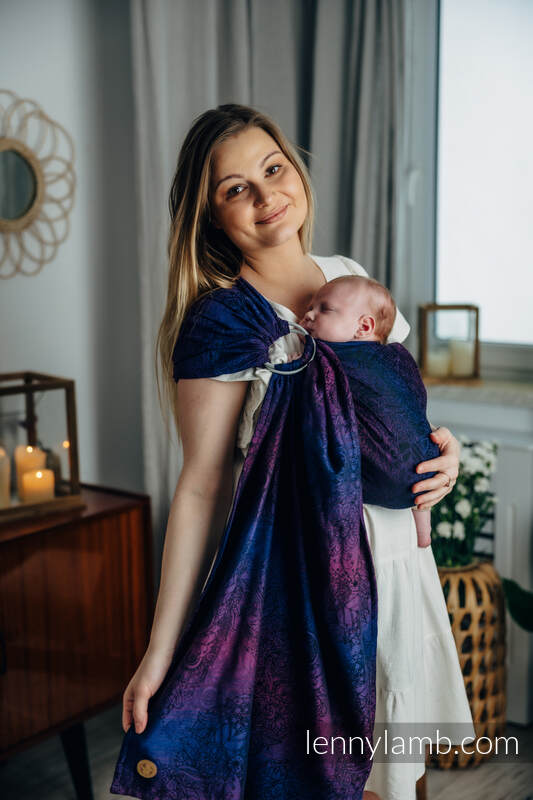Lenny Lamb - Ring Sling WILD WINE BOUQUET B