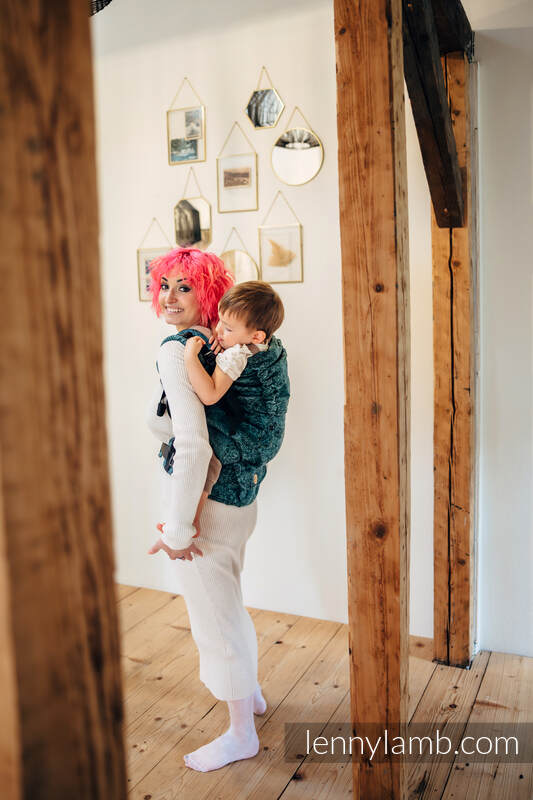 Lenny Lamb - LennyPreschool Carrier WILD WINE IVY