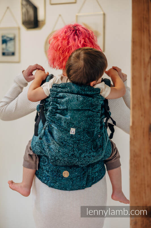 Lenny Lamb - LennyPreschool Carrier WILD WINE IVY