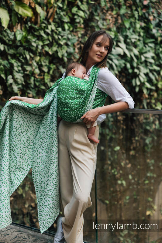 Lenny Lamb - Тъкан слинг-шал TENCEL ENCHANTED NOOK EVERGREEN M Lenny Lamb - Тъкан слинг-шал TENCEL ENCHANTED NOOK EVERGREEN M