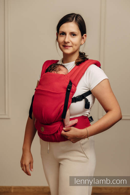 Lenny Lamb - My First Baby Carrier - LennyLight LITTLE HERRINGBONE SEDONA Lenny Lamb - My First Baby Carrier - LennyLight LITTLE HERRINGBONE SEDONA