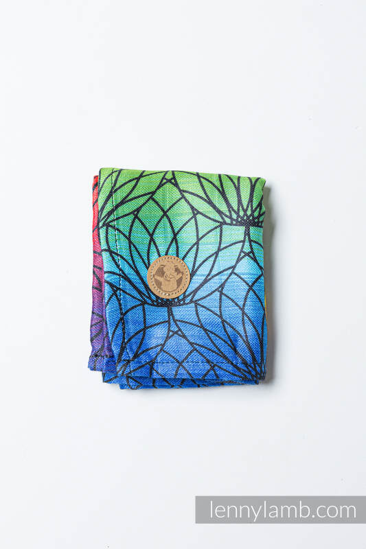 Lenny Lamb - Muslin Square - RAINBOW LOTUS (grade B) RAINBOW LOTUS B Lenny Lamb - Muslin Square - RAINBOW LOTUS (grade B) RAINBOW LOTUS B