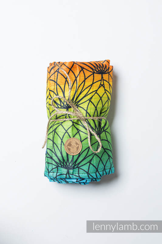 Lenny Lamb - Swaddle Blanket - RAINBOW LOTUS (grade B) RAINBOW LOTUS B Lenny Lamb - Swaddle Blanket - RAINBOW LOTUS (grade B) RAINBOW LOTUS B