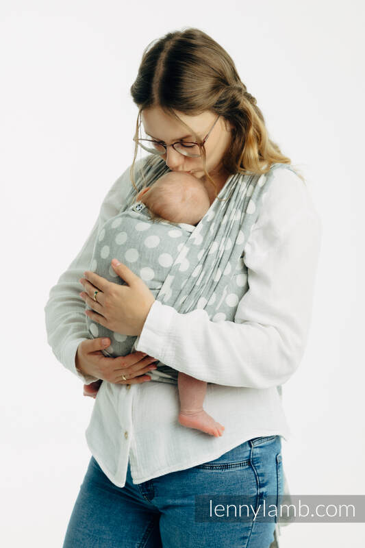 Lenny Lamb - Тъкан слинг-шал POLKA DOTS PLOP M B