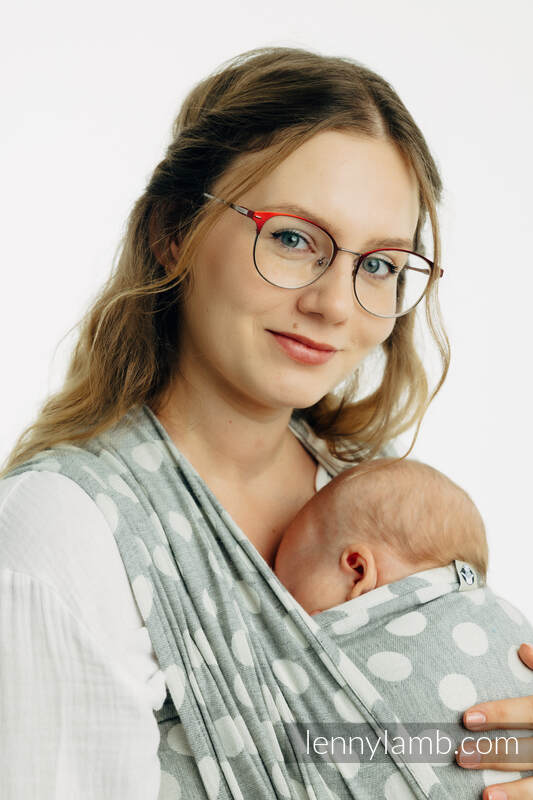 Lenny Lamb - Тъкан слинг-шал POLKA DOTS PLOP M B