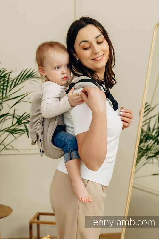 Lenny Lamb - Lenny Buckle Onbuhimo PRO baby carrier PRO PEANUT BUTTER B