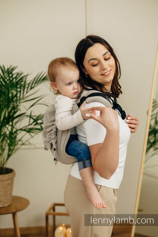 Lenny Lamb - Lenny Buckle Onbuhimo PRO baby carrier PRO PEANUT BUTTER B