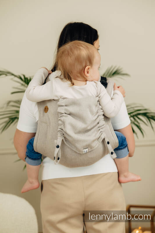 Lenny Lamb - Lenny Buckle Onbuhimo PRO baby carrier PRO PEANUT BUTTER B