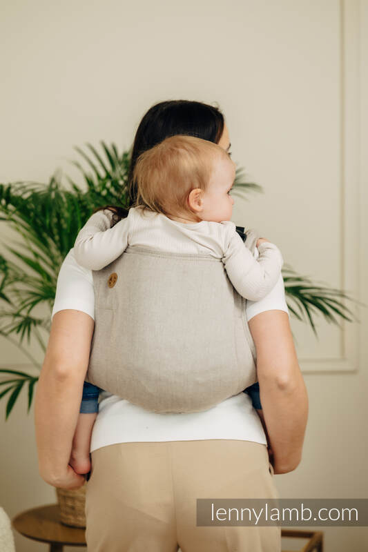 Lenny Lamb - Lenny Buckle Onbuhimo PRO baby carrier PRO PEANUT BUTTER B