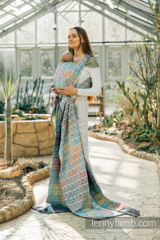 Lenny Lamb - Тъкан слинг-шал TANGLED PLAIT XL B