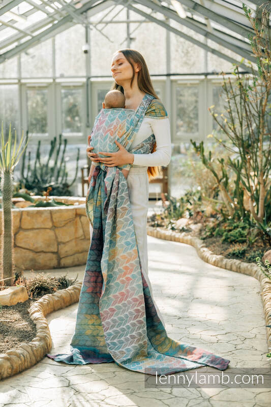 Lenny Lamb - Тъкан слинг-шал TANGLED PLAIT XL B