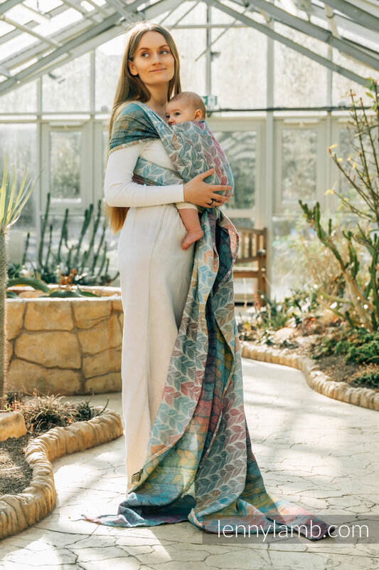 Lenny Lamb - Тъкан слинг-шал TANGLED PLAIT XL B