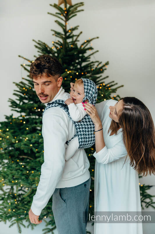 Lenny Lamb - Lenny Buckle Onbuhimo PRO baby carrier PRO PATA DE GALLO PIXELS