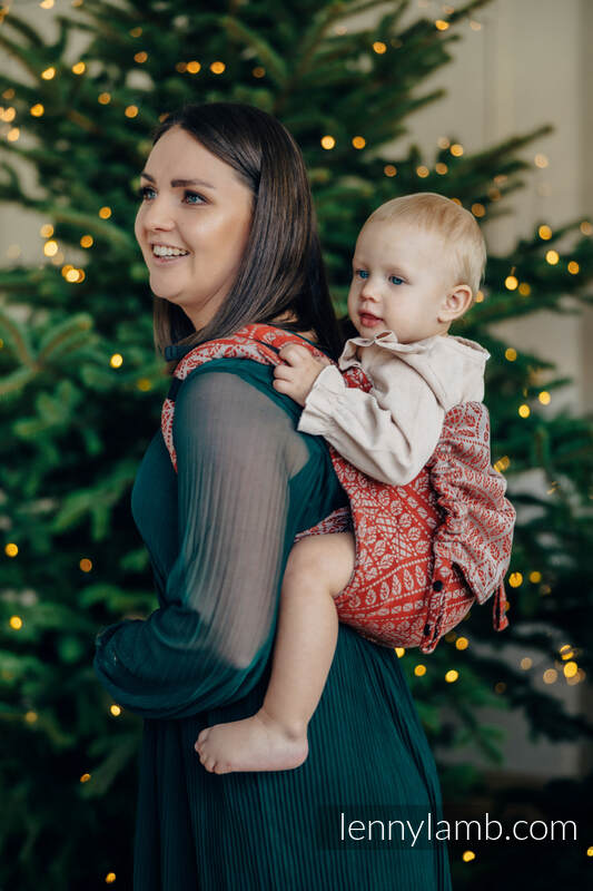 Lenny Lamb - Lenny Buckle Onbuhimo PRO baby carrier PRO PEACOCK S TAIL HOLIDAY