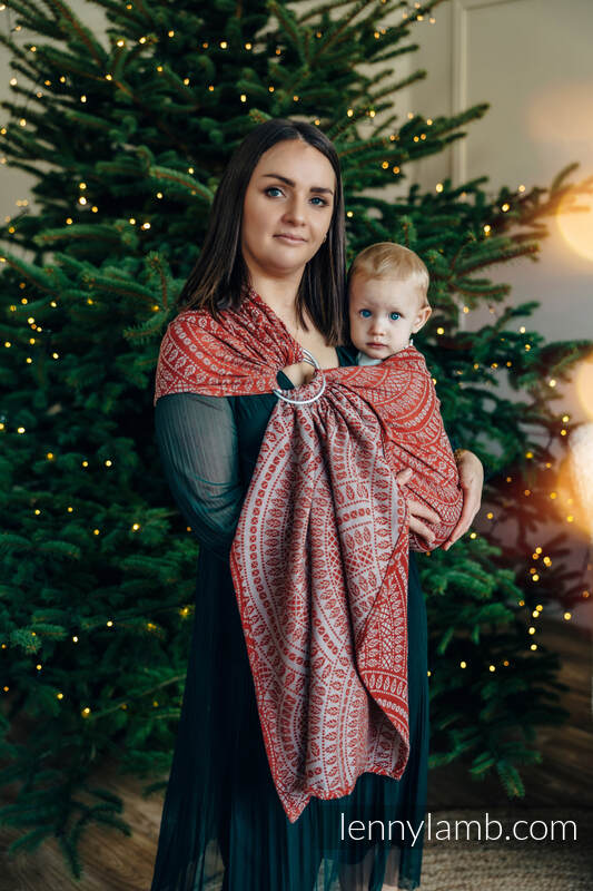 Lenny Lamb - Ring Sling PEACOCK S TAIL HOLIDAY