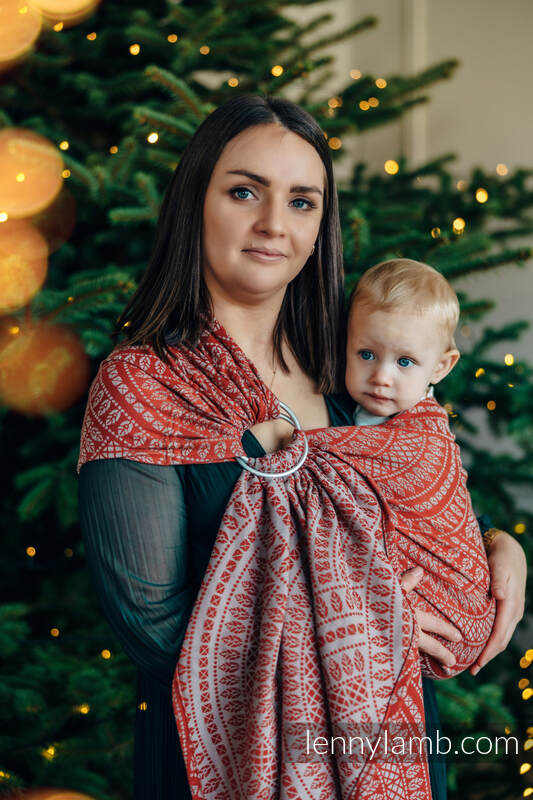 Lenny Lamb - Ring Sling PEACOCK S TAIL HOLIDAY