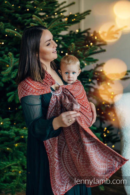 Lenny Lamb - Ring Sling PEACOCK S TAIL HOLIDAY
