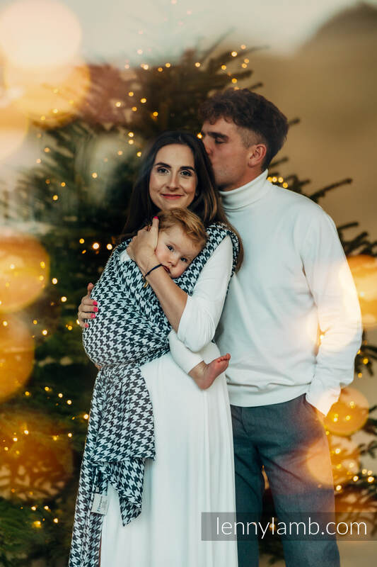 Lenny Lamb - Тъкан слинг-шал PATA DE GALLO PIXELS L