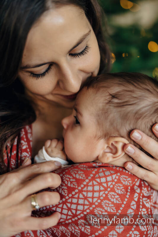 Lenny Lamb - Тъкан слинг-шал PEACOCK S TAIL HOLIDAY S