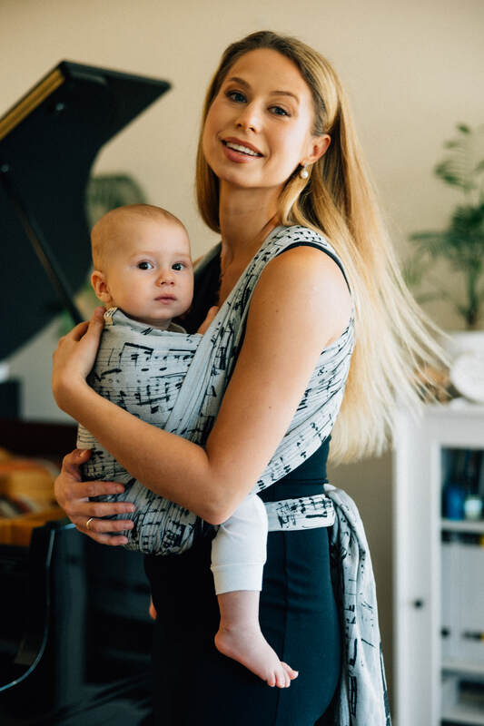 Lenny Lamb - Тъкан слинг-шал MELODY POLONAISE M